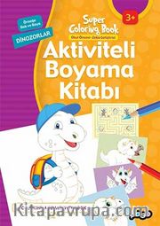 Aktiviteli Boyama Kitabı / Dinozorlar
