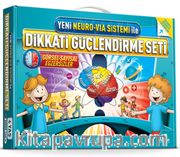 Yeni Neuro-Vıa Sistemi ile Dikkati Güçlendirme Seti (4 Yaş) (3 Kitap)