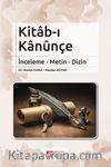 Kitab-ı Kanunçe & İnceleme-Metin-Dizin