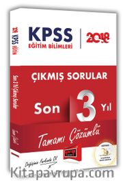 2018 KPSS Eğitim Bilimleri Tamamı Çözümlü Son 3 Yıl Çıkmış Sorular