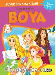 Büyük Boyama Kitabı 1 <br /> Örneğe Bak ve Boya