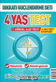 4 Yaş Test Görsel Algı Seti / 4 Yaş Test Kitapçığı