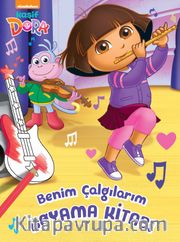 Kaşif Dora Benim Çalgılarım Boyama Kitabı