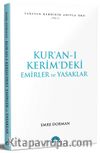 Kur'an-ı Kerim'deki Emirler ve Yasaklar