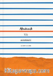 Akademik Yıl Ajandası -Çizgili 2017 Eylül -2018 Aralık - Eğitim Öğretim Yılı Planlayıcısı