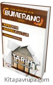 2018 KPSS Bumerang Tarih Tamamı Çözümlü Soru Bankası