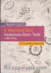 II. Meşrutiyet Devri Kastamonu Basın Tarihi (1908-1918)