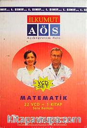 AÖS (Açıköğretim Seti) 1.Sınıf  Matematik 22 VCD + 1 Kitap Soru Bankası