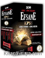 2018 KPSS Lise Ön Lisans Efsane Modüler Konu Anlatımlı Modüler Set