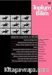 Toplum ve Bilim Sayı: 141