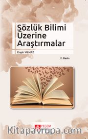 Sözlük Bilimi Üzerine Araştırmalar