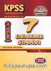 2012 KPSS 7 Deneme Sınavı & Ortaöğretim (Lise) ve Önlisans Adayları İçin