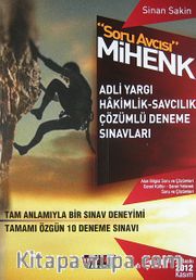 2014 Soru Avcısı Mihenk <br /> Adli Yargı Hakimlik-Savcılık Çözümlü Deneme Sınavları