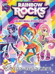My Little Pony Rainbow Rocks Çıkartmalı Öykü Kitabı