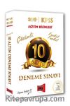 2018 KPSS Eğitim Bilimleri 10 Altın Fasikül Fasikül Çözümlü Deneme Sınavı