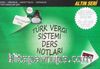 Türk Vergi Sistemi Ders Notları