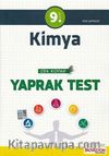 9. Sınıf Kimya Çek Kopar Yaprak Test