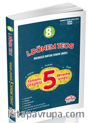 8. Sınıf 1. Dönem TEOG Tamamı Çözümlü 5 Deneme Sınavı