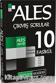 2018 ALES Tamamı Çözümlü 2012-2017 10 Fasikül Çıkmış Sorular