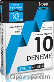 2018 KPSS Genel Yetenek Genel Kültür Tamamı Çözümlü 10 Deneme