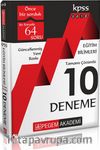 2018 KPSS Eğitim Bilimleri Tamamı Çözümlü 10 Deneme