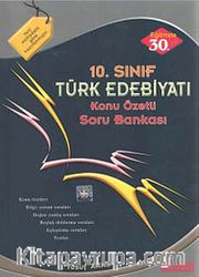 10. Sınıf Türk Edebiyatı Konu Özetli Soru Bankası