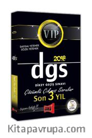 2018 DGS VIP Sayısal Sözel Yetenek Son 3 Yıl Çözümlü Çıkmış Sorular