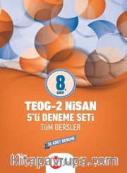 8.Sınıf TEOG-2 Nisan Tüm Dersler 5’li Deneme Seti