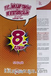 8.Sınıf İnkılap Tarihi ve Atatürkçülük Çek Kopart Yaprak Test