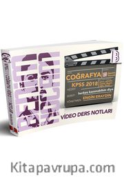2018 KPSS Coğrafya Video Ders Notları
