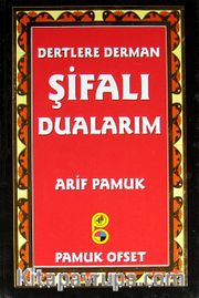 Dertlere Derman Şifalı Dualarım cep boy ciltli (Dua-134-P20)