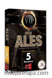2018 ALES VIP Tamamı Çözümlü 5 Deneme