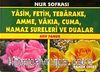 Nur Sofrası / Yasin, Fetih, Tebarake, Amme, Vakıa, Cuma, Namaz Sureleri ve Duaları (Yas-136/P14)