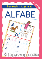 Boyamalı ve Alıştırmalı Türkçe Alfabe/Büyük Boy