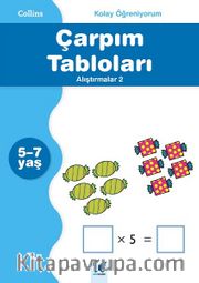 Kolay Öğreniyorum - Çarpım Tabloları 2 (5-7 Yaş)