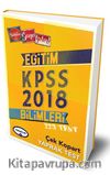 2018 KPSS Eğitim Bilimleri Çek Kopart Yaprak Test