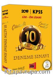 2018 KPSS Lise Ön Lisans 10 Altın Fasikül Fasikül Çözümlü Deneme Sınavı