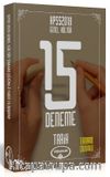 2018 KPSS Genel Kültür Tarih 15 Deneme