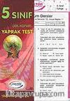 5. Sınıf Yaprak Test