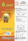 6. Sınıf Fen ve Teknoloji Yaprak Test