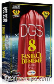 2018 DGS Tamamı Çözümlü 8 Fasikül Deneme