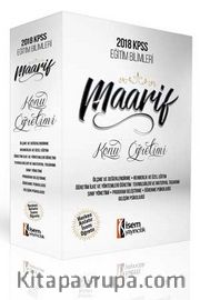 2018 KPSS Maarif Eğitim Bilimleri Konu Anlatımlı Modüler Set (6 Kitap)