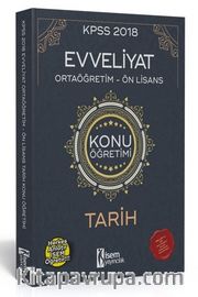 2018 KPSS Evveliyat Ortağretim - Önlisans Tarih Konu Anlatımlı 