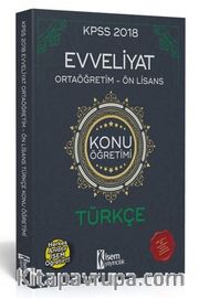2018 KPSS Evveliyat Ortağretim - Önlisans Türkçe Konu Anlatımlı 