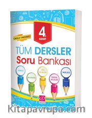 4. Sınıf Tüm Dersler Soru Bankası (Karekod Video Çözümlü)
