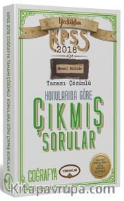 2018 KPSS Genel Kültür Coğrafya Tamamı Çözümlü Konularına Göre Çıkmış Sorular