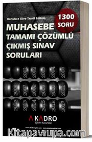 Muhasebe Tamamı Çözümlü Çıkmış Soruları