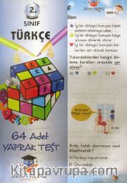 2. Sınıf Türkçe Yaprak Test (64 Adet)