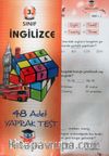 3. Sınıf İngilizce Yaprak Test (48 Adet)