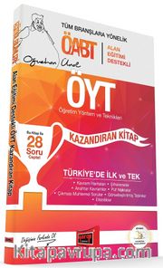 KPSS ÖABT Alan Eğitimi Destekli ÖYT Öğretim Yöntem ve Teknikleri Kazandıran Kitap